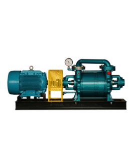 Two Stage Water Ring Vacuum Pump, TWV81, 5 hp, 3 phase